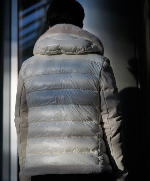 EMMETI（エンメティ）の「EMMETI/エンメティ/【別注】FERNAND（ムートンコート・メンズ・ブラック/ホワイト・48/50/52/54）」の14枚目の写真