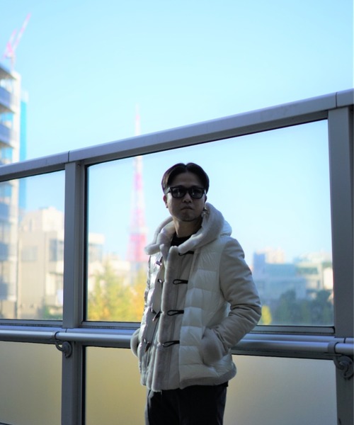 EMMETI（エンメティ）の「EMMETI/エンメティ/【別注】FERNAND（ムートンコート・メンズ・ブラック/ホワイト・48/50/52/54）」の17枚目の写真