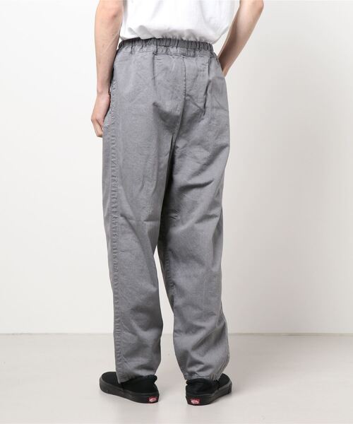 SAKULA（サクラ）の「【SAKULA/サクラ】DENIM NARROW BALL PANTS/デニムナローバルーンパンツ（デニムパンツ・メンズ・ホワイト系その他/グレー・1/2）」の3枚目の写真