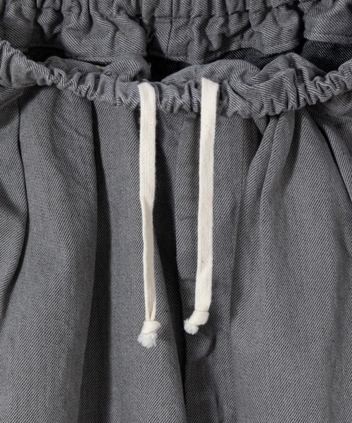 SAKULA（サクラ）の「【SAKULA/サクラ】DENIM NARROW BALL PANTS/デニムナローバルーンパンツ（デニムパンツ・メンズ・ホワイト系その他/グレー・1/2）」の14枚目の写真