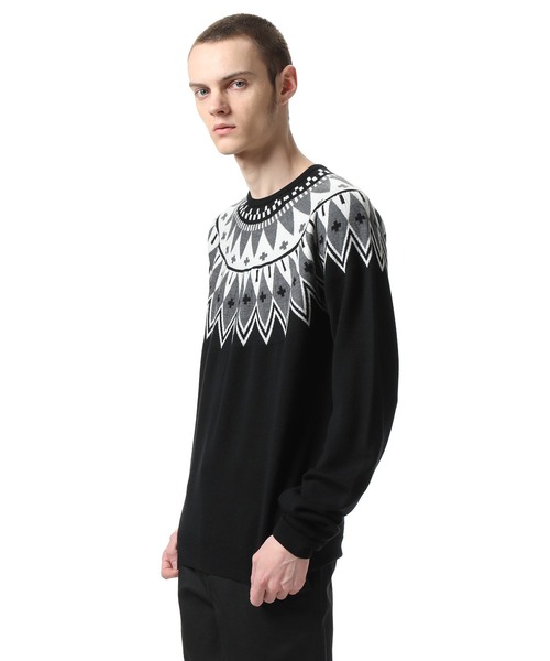 uniformexperiment ユニフォームエクスペリメント　ニット　薄手 uniform experiment（ユニフォームエクスペリメント）の「JOHN