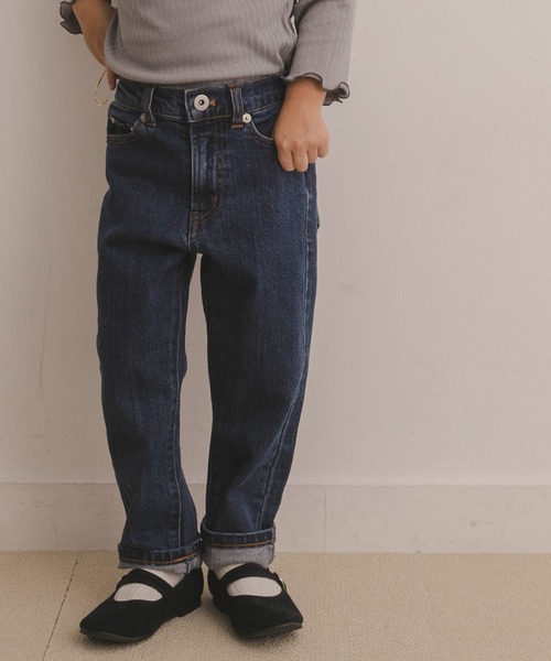 URBAN RESEARCH DOORS(アーバンリサーチドアーズ)の「ストレートデニムパンツ(KIDS)(その他パンツ・キッズ・インディゴブルー・120/105/150/135)」の5枚目の写真