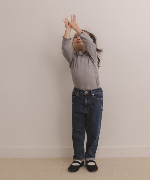 URBAN RESEARCH DOORS(アーバンリサーチドアーズ)の「ストレートデニムパンツ(KIDS)(その他パンツ・キッズ・インディゴブルー・120/105/150/135)」の9枚目の写真