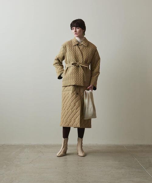 Steven Alan(スティーブンアラン)の「<Steven Alan>REVERSIBLE QUILTED LONG COAT/コート(その他アウター・レディース・オリーブ/ナチュラル・S/M)」の16枚目の写真