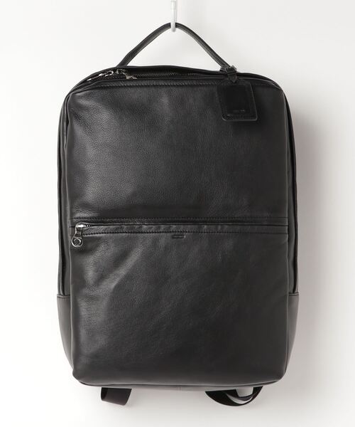 SOLATINA ソラチナ　撥水加工レザースクエアリュック　Lサイズ