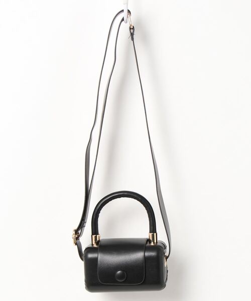 florist（フローリスト）の「【2SIZE】しかくいボックスミニショルダーバッグ（ショルダーバッグ・レディース・ホワイト/イエロー/ブラック/グリーン/パープル・S/M）」の22枚目の写真