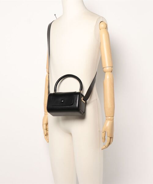 florist（フローリスト）の「【2SIZE】しかくいボックスミニショルダーバッグ（ショルダーバッグ・レディース・ホワイト/イエロー/ブラック/グリーン/パープル・S/M）」の20枚目の写真