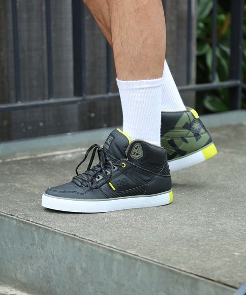 DC SHOES（ディーシーシューズ）の「PURE HIGH-TOP WC SE/DCハイカットスニーカー（スニーカー・メンズ・ホワイト/ブラック/ホワイト系その他・23cm/23.5cm/24cm/24.5cm/25cm/25.5cm/26cm/26.5cm/27cm/27.5cm/28cm/28.5cm/29cm）」の20枚目の写真