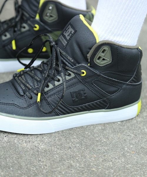 DC SHOES（ディーシーシューズ）の「PURE HIGH-TOP WC SE/DCハイカットスニーカー（スニーカー・メンズ・ホワイト/ブラック/ホワイト系その他・23cm/23.5cm/24cm/24.5cm/25cm/25.5cm/26cm/26.5cm/27cm/27.5cm/28cm/28.5cm/29cm）」の18枚目の写真