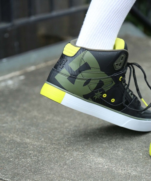 DC SHOES（ディーシーシューズ）の「PURE HIGH-TOP WC SE/DCハイカットスニーカー（スニーカー・メンズ・ホワイト/ブラック/ホワイト系その他・23cm/23.5cm/24cm/24.5cm/25cm/25.5cm/26cm/26.5cm/27cm/27.5cm/28cm/28.5cm/29cm）」の17枚目の写真