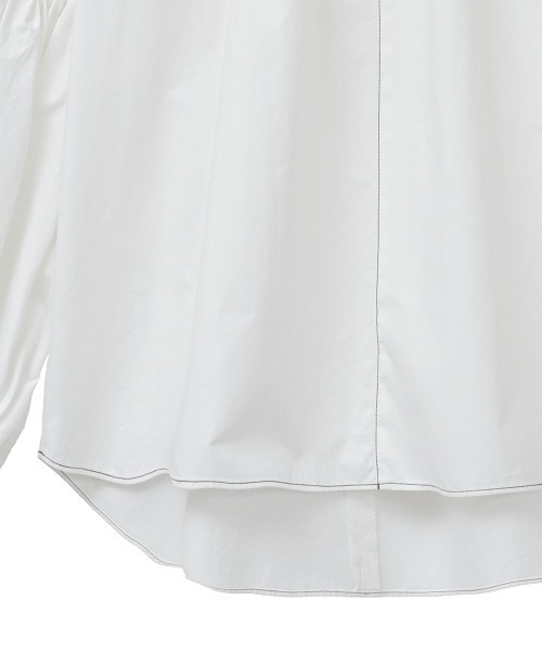 CLANE（クラネ）の「SHIRRING PUFF SLEEVE TOPS（シャツ