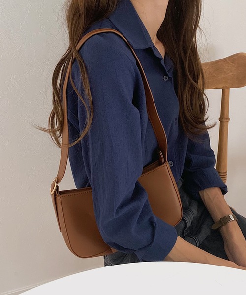 LAUIR（ラウアー）の「ラウンドミニショルダーバッグ（ショルダーバッグ・レディース・ブラウン/イエロー・FREE）」の2枚目の写真