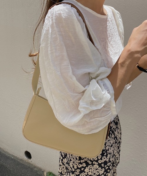 LAUIR（ラウアー）の「ラウンドミニショルダーバッグ（ショルダーバッグ・レディース・ブラウン/イエロー・FREE）」の8枚目の写真