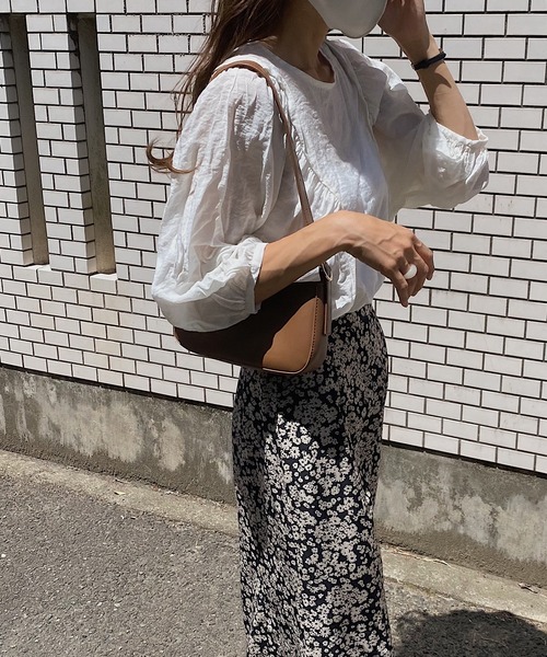 LAUIR（ラウアー）の「ラウンドミニショルダーバッグ（ショルダーバッグ・レディース・ブラウン/イエロー・FREE）」の5枚目の写真