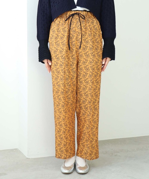 nitca（ニトカ）の「キカバナプリント　イージーパンツ（その他パンツ・レディース・ホワイト/オレンジ・FREE）」の22枚目の写真