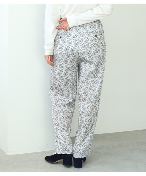 nitca（ニトカ）の「キカバナプリント　イージーパンツ（その他パンツ・レディース・ホワイト/オレンジ・FREE）」の16枚目の写真