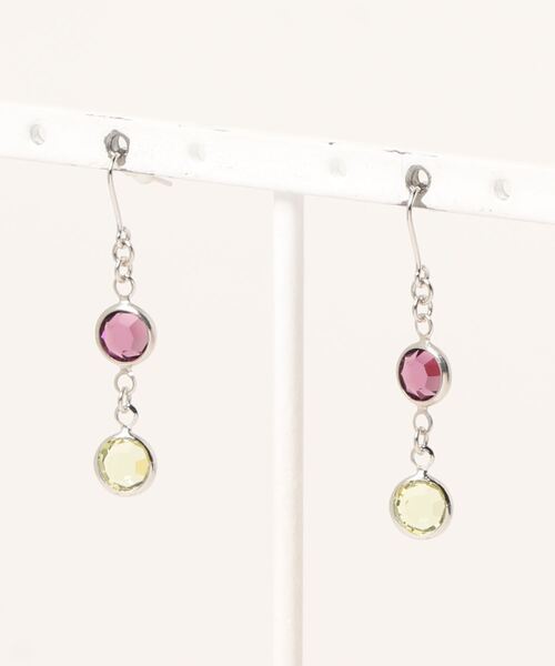 tone(トーン)の「【Le soleil】小さく揺れる スワロフスキーピアス(MA)(ピアス(両耳用)・レディース・その他/その他4/その他3/その他1/その他2/ブルー系その他・FREE)」の10枚目の写真