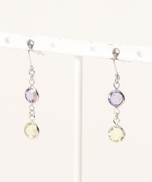 tone(トーン)の「【Le soleil】小さく揺れる スワロフスキーピアス(MA)(ピアス(両耳用)・レディース・その他/その他4/その他3/その他1/その他2/ブルー系その他・FREE)」の11枚目の写真