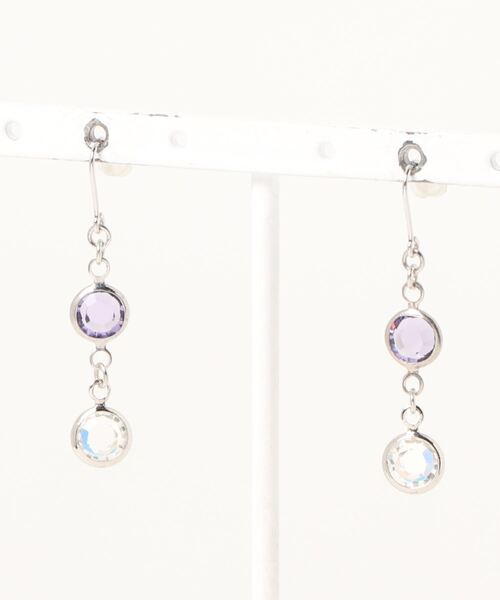 tone(トーン)の「【Le soleil】小さく揺れる スワロフスキーピアス(MA)(ピアス(両耳用)・レディース・その他/その他4/その他3/その他1/その他2/ブルー系その他・FREE)」の12枚目の写真