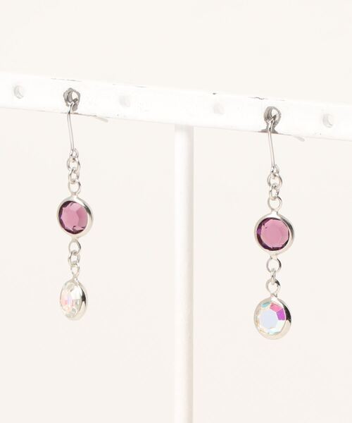 tone(トーン)の「【Le soleil】小さく揺れる スワロフスキーピアス(MA)(ピアス(両耳用)・レディース・その他/その他4/その他3/その他1/その他2/ブルー系その他・FREE)」の13枚目の写真