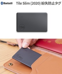 Hamee | 探し物を音やアプリで見つける 紛失防止タグ Bluetoothトラッカー Tile Slim (2020) スリム 探索 アプリ 紛失防止 防滴(IPX7)(スマホグッズ)