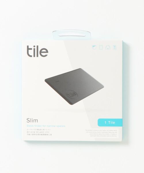 Hamee（ハミィ）の「探し物を音やアプリで見つける 紛失防止タグ Bluetoothトラッカー Tile Slim (2020) スリム 探索 アプリ 紛失防止 防滴(IPX7)（スマホグッズ・レディース・ブラック・FREE）」の9枚目の写真
