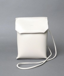 【 YAHKI / ヤーキ 】 W FACE LEATHER SHOULDER BAG / ダブルフェイス レザー ショルダーバッグ