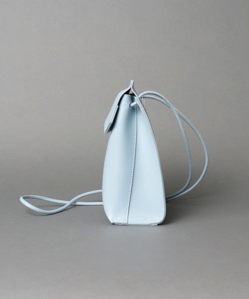 YAHKI(ヤーキ)の「【 YAHKI / ヤーキ 】 W FACE LEATHER SHOULDER BAG / ダブルフェイス レザー ショルダーバッグ(ショルダーバッグ・レディース・ブラック/ブルー/ライトベージュ・FREE)」の10枚目の写真