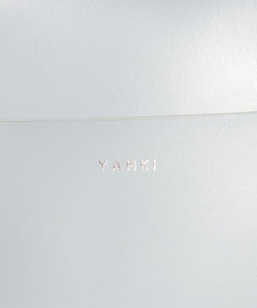 YAHKI(ヤーキ)の「【 YAHKI / ヤーキ 】 W FACE LEATHER SHOULDER BAG / ダブルフェイス レザー ショルダーバッグ(ショルダーバッグ・レディース・ブラック/ブルー/ライトベージュ・FREE)」の6枚目の写真