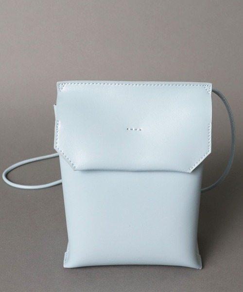 YAHKI(ヤーキ)の「【 YAHKI / ヤーキ 】 W FACE LEATHER SHOULDER BAG / ダブルフェイス レザー ショルダーバッグ(ショルダーバッグ・レディース・ブラック/ブルー/ライトベージュ・FREE)」の8枚目の写真