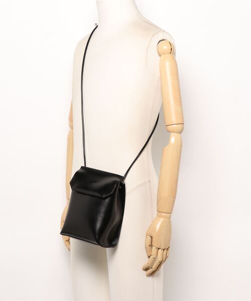 YAHKI(ヤーキ)の「【 YAHKI / ヤーキ 】 W FACE LEATHER SHOULDER BAG / ダブルフェイス レザー ショルダーバッグ(ショルダーバッグ・レディース・ブラック/ブルー/ライトベージュ・FREE)」の11枚目の写真