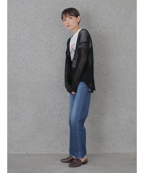 rem closet（レムクローゼット）の「ルーズニット（ニット/セーター・レディース・ブラック/カーキ・S）」の12枚目の写真