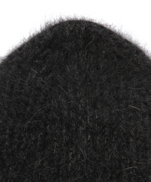 BEAUTY&YOUTH UNITED ARROWS（ビューティーアンドユースユナイテッドアローズ）の「BYSF ミックスアンゴラニットキャップ2◆（ニットキャップ/ビーニー・レディース・ダークグレー/ワインレッド/ロイヤルブルー/ベージュ・フリー）」の9枚目の写真