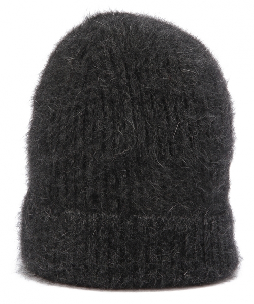 BEAUTY&YOUTH UNITED ARROWS（ビューティーアンドユースユナイテッドアローズ）の「BYSF ミックスアンゴラニットキャップ2◆（ニットキャップ/ビーニー・レディース・ダークグレー/ワインレッド/ロイヤルブルー/ベージュ・フリー）」の12枚目の写真