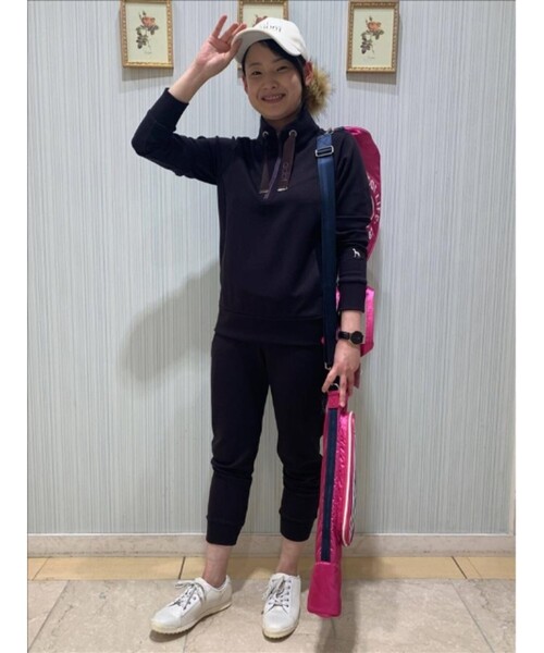 海外最新 アンクル丈ジョガーパンツ セットアップにも S Llサイズ展開あり その他パンツ Adabat アダバット のファッション 安心の抵抗付 Arenatheatre Net