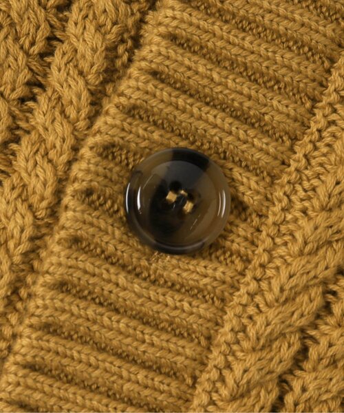 Ampersand（アンパサンド）の「Popcornニットカーディガン【親子でおそろいリンクコーデ】（カーディガン/ボレロ・キッズ・ベージュ/キャメル/グレー・100/80/90/120/110/140/70/130）」の7枚目の写真