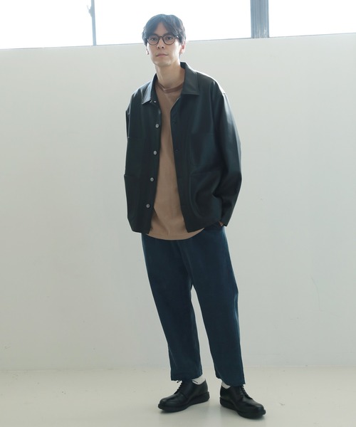 Late checkout カバーオール WAREHOUSE（ウエアハウス） WAREHOUSE Lot 2195 INDIGO PINCHECK