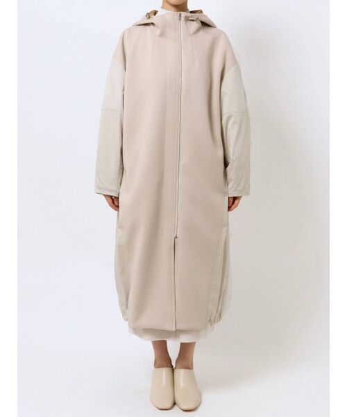 ELENDEEK（エレンディーク）の「パディングリバーシブルコート（その他アウター・レディース・ブラック/ライトベージュ・01/02）」の6枚目の写真