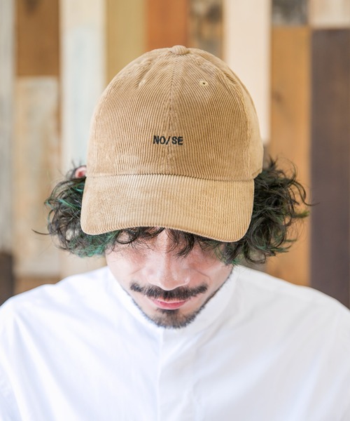無(ム)の「NOISEコーデュロイCAP(キャップ・レディース・ブラック/ベージュ/ピンク/ブルー/アイボリー・FREE)」の17枚目の写真