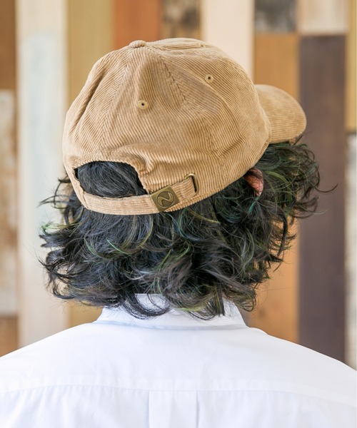 無(ム)の「NOISEコーデュロイCAP(キャップ・レディース・ブラック/ベージュ/ピンク/ブルー/アイボリー・FREE)」の20枚目の写真