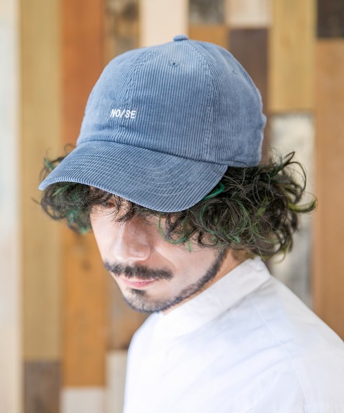 無(ム)の「NOISEコーデュロイCAP(キャップ・レディース・ブラック/ベージュ/ピンク/ブルー/アイボリー・FREE)」の22枚目の写真