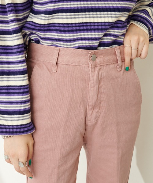 DISCOAT(ディスコート)の「USコットンデニムスリットパンツ(デニムパンツ・レディース・ブラック/ブルー/ピンク・SMALL/MEDIUM/LARGE)」の11枚目の写真