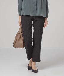 closet story | ＜closet story＞コバナ ジャカード テーパード パンツ -ウォッシャブル-(スラックス)