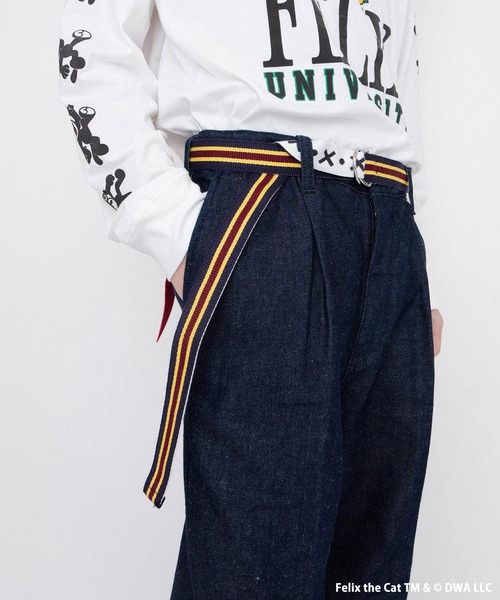 Levi's(リーバイス)の「LEVI'S(R) x FELIX THE CAT(TM) リバーシブル ベルト マルチストライプ(ベルト・メンズ・マルチ・OS)」の6枚目の写真
