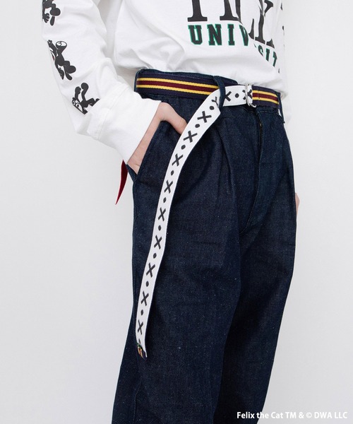 Levi's(リーバイス)の「LEVI'S(R) x FELIX THE CAT(TM) リバーシブル ベルト マルチストライプ(ベルト・メンズ・マルチ・OS)」の4枚目の写真