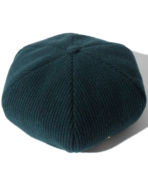 ALDIES(アールディーズ)の「Knitting Beret / ニッティングベレー(ハンチング/ベレー帽・メンズ・グリーン/ブラック/バーガンディー/ネイビー・FREE)」の20枚目の写真