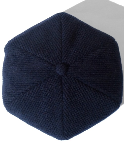 ALDIES(アールディーズ)の「Knitting Beret / ニッティングベレー(ハンチング/ベレー帽・メンズ・グリーン/ブラック/バーガンディー/ネイビー・FREE)」の7枚目の写真