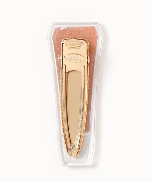 THEATRE PRODUCTS（シアタープロダクツ）の「【THEATRE PRODUCTS】LIP GLOSS CLIP（バレッタ/ヘアクリップ・レディース・オレンジ系その他/ブラウン系その他・FREE）」の3枚目の写真