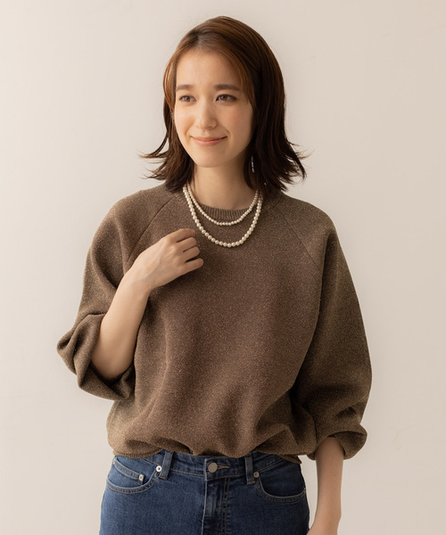 abahouse mavie（アバハウスマヴィ）の「3WAY2連パールネックレス（ブローチ/コサージュ・レディース・ゴールド・フリー）」の9枚目の写真