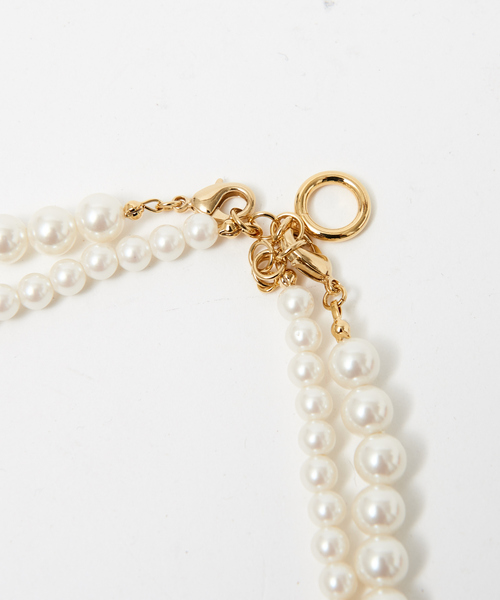abahouse mavie（アバハウスマヴィ）の「3WAY2連パールネックレス（ブローチ/コサージュ・レディース・ゴールド・フリー）」の12枚目の写真